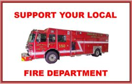 Support your local Fire Department